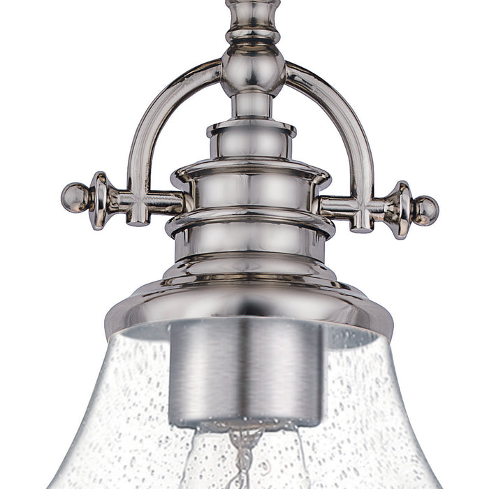 Quoizel GRTS1708BN One Light Semiflush Mount, Brushed Nickel
