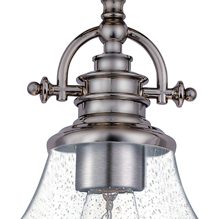 Quoizel GRTS1714BN One Light Semiflush Mount, Brushed Nickel