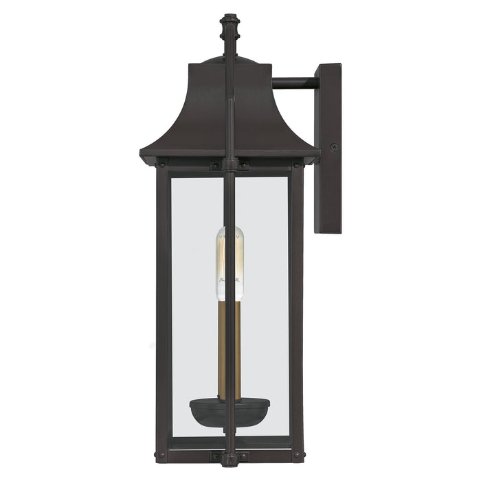 Quoizel MAN8409WT Two Light Outdoor Wall Mount, Western Bronze