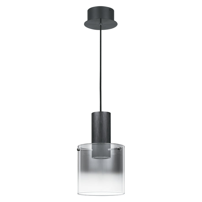 Quoizel PCKR1508EK LED Mini Pendant, Earth Black