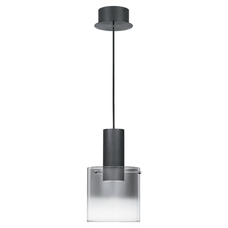 Quoizel PCKR1508EK LED Mini Pendant, Earth Black