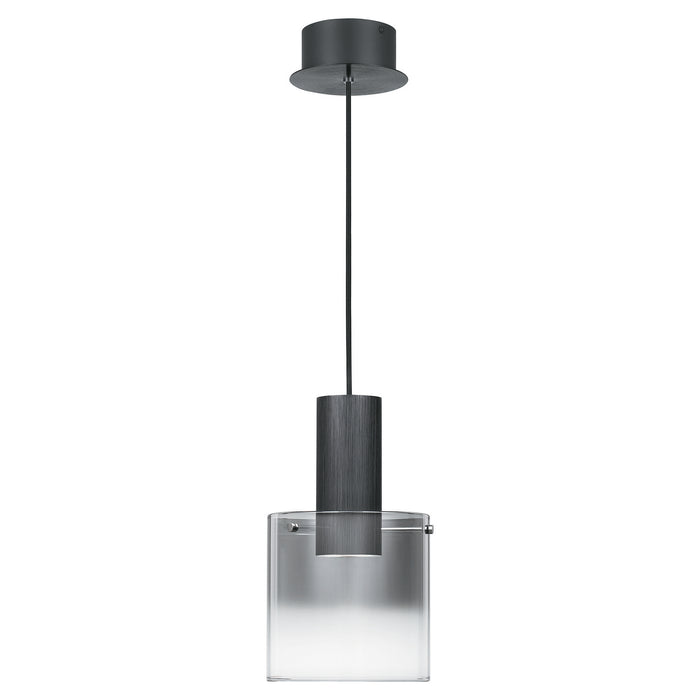 Quoizel PCKR1508EK LED Mini Pendant, Earth Black