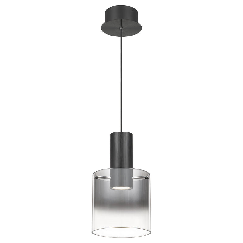 Quoizel PCKR1508EK LED Mini Pendant, Earth Black