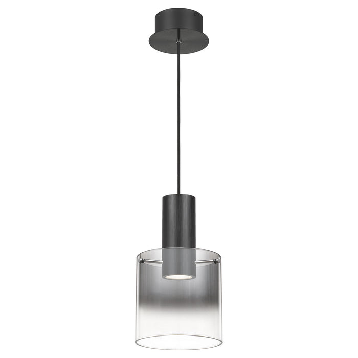 Quoizel PCKR1508EK LED Mini Pendant, Earth Black