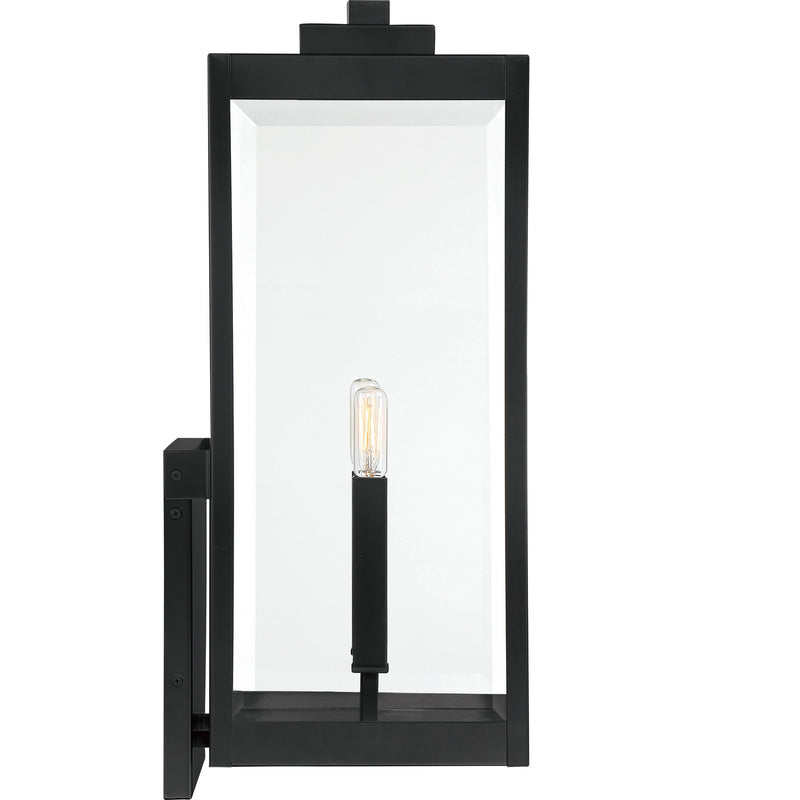 Quoizel WVR8409EK Two Light Outdoor Wall Mount, Earth Black