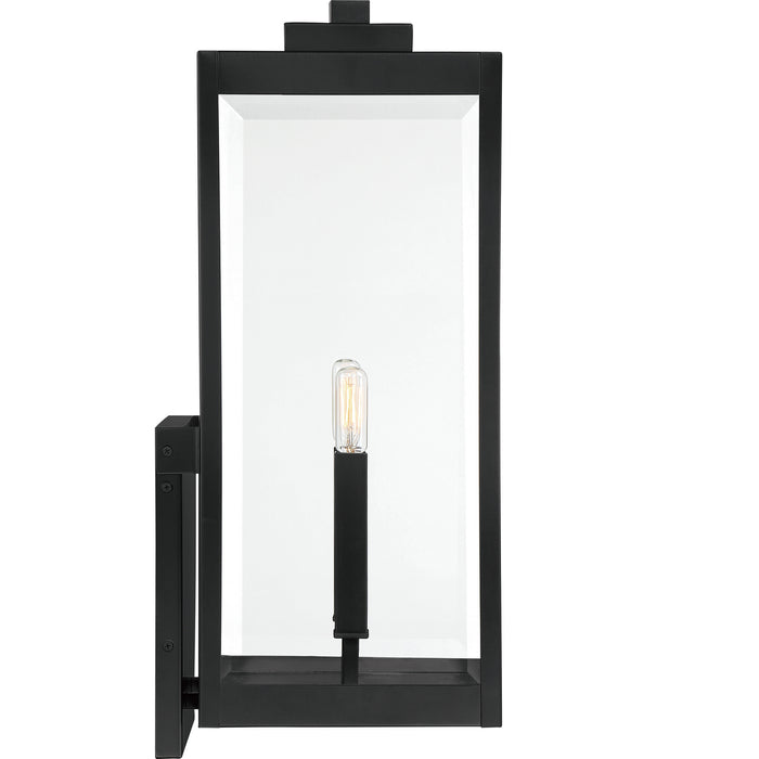 Quoizel WVR8409EK Two Light Outdoor Wall Mount, Earth Black