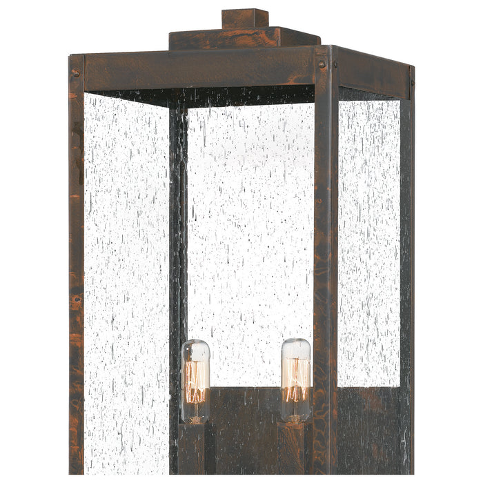 Quoizel WVR8409IZ Two Light Outdoor Wall Mount, Industrial Bronze