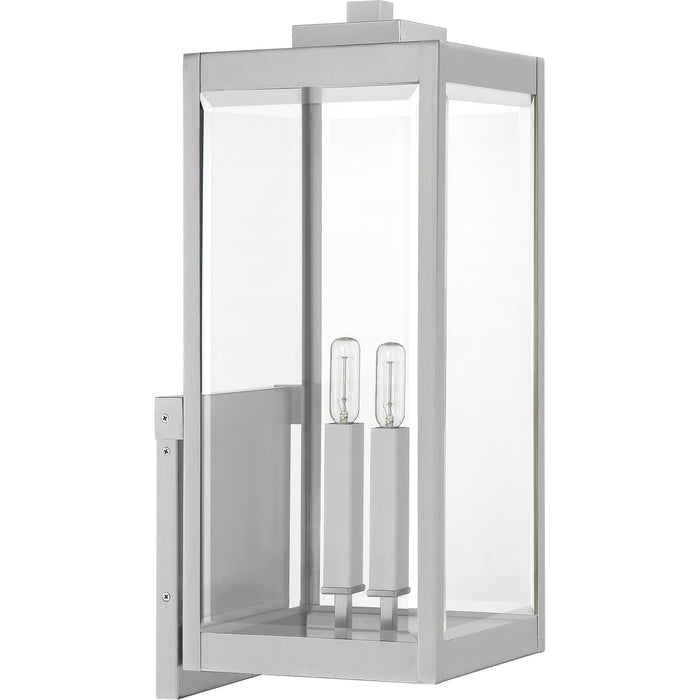 Quoizel WVR8409SS Two Light Outdoor Wall Mount, Stainless Steel