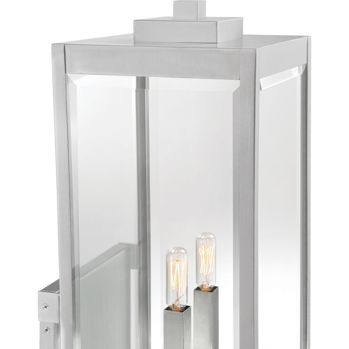 Quoizel WVR8409SS Two Light Outdoor Wall Mount, Stainless Steel