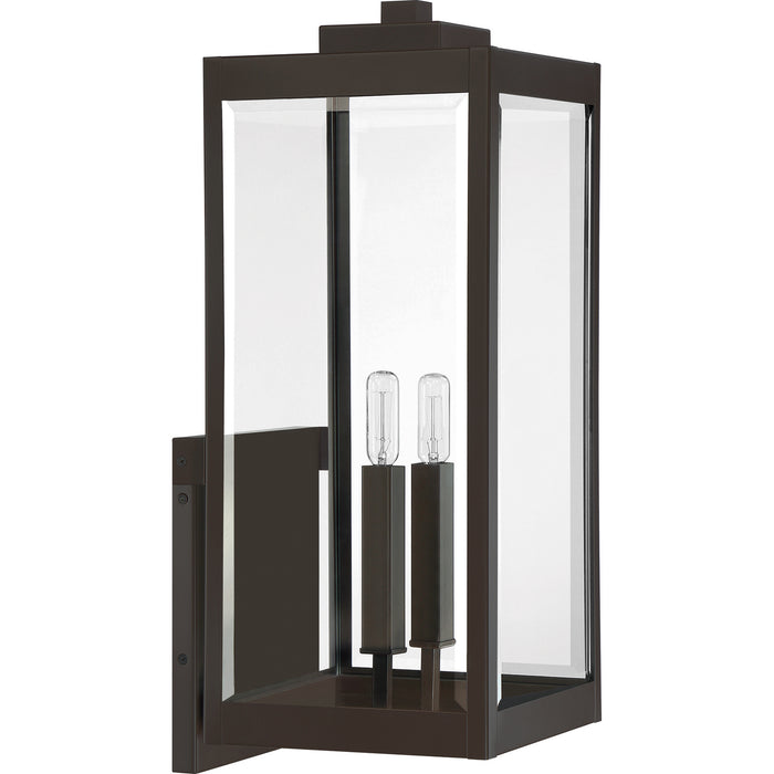 Quoizel WVR8409WT Two Light Outdoor Wall Mount, Western Bronze