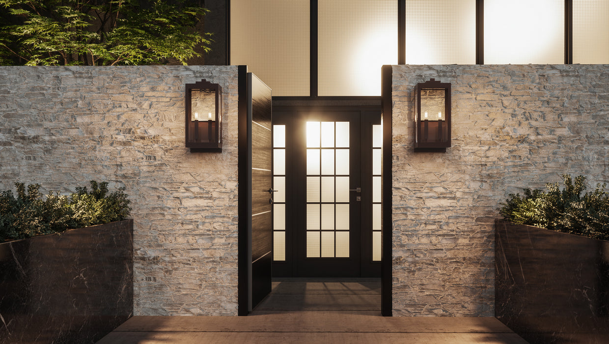Quoizel WVR8409WT Two Light Outdoor Wall Mount, Western Bronze