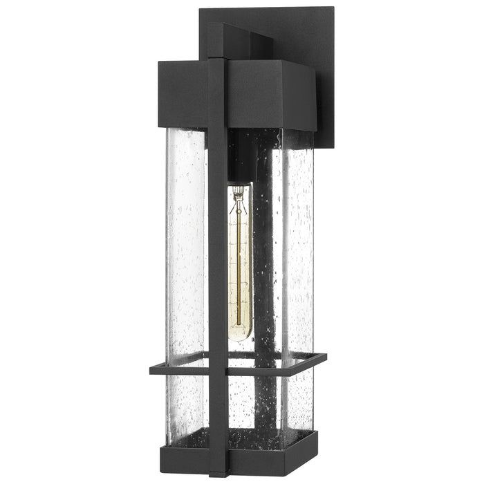 Quoizel WYN8406EK One Light Outdoor Wall Mount, Earth Black
