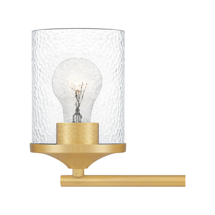 Quoizel ABR8628AB Four Light Bath, Aged Brass