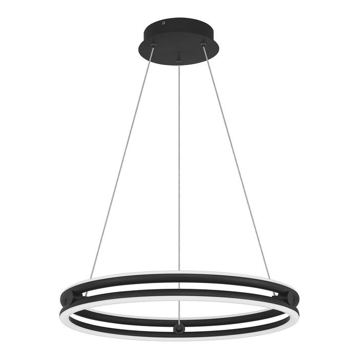 Quoizel PCGVS2820MBK LED Pendant, Matte Black