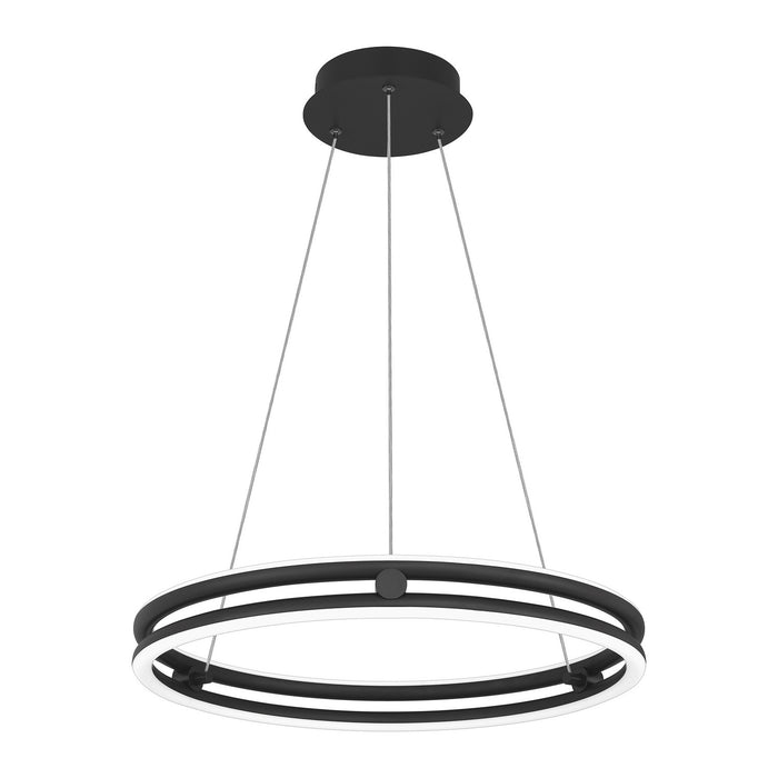 Quoizel PCGVS2820MBK LED Pendant, Matte Black
