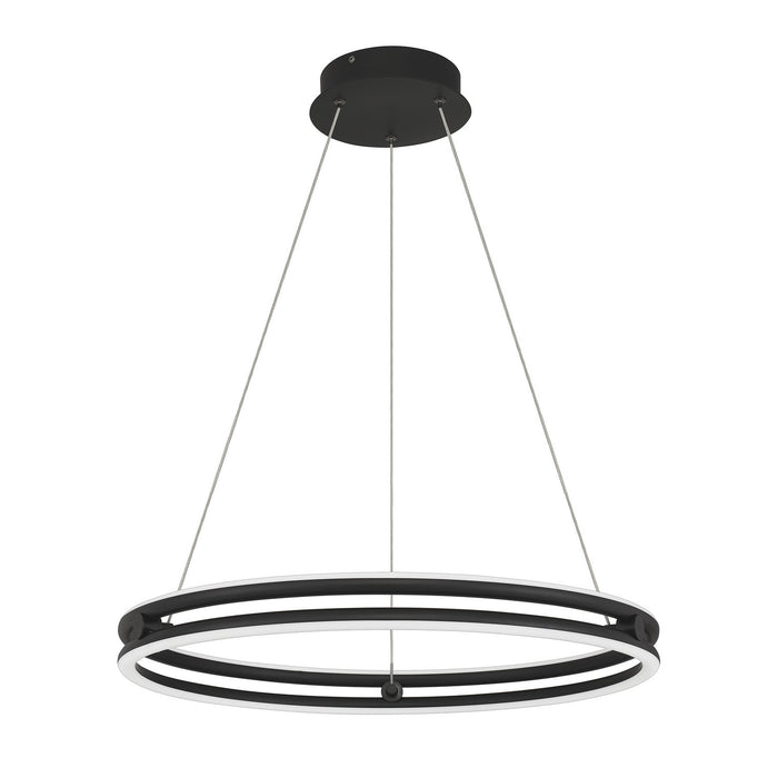 Quoizel PCGVS2824MBK LED Pendant, Matte Black
