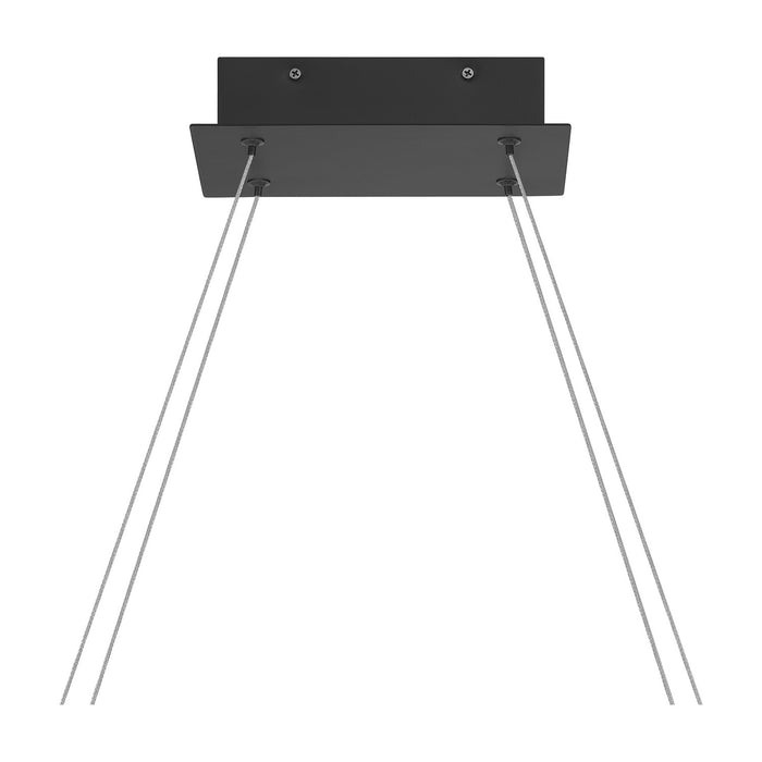 Quoizel PCNEW136MBK LED Linear Chandelier, Matte Black