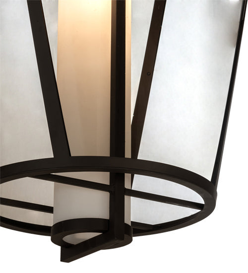 Meyda Tiffany 220091 One Light Pendant, Oil Rubbed Bronze