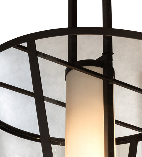 Meyda Tiffany 220091 One Light Pendant, Oil Rubbed Bronze