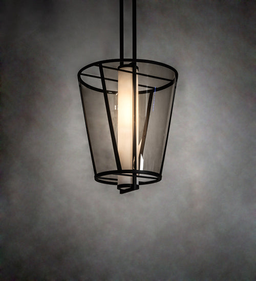 Meyda Tiffany 220091 One Light Pendant, Oil Rubbed Bronze
