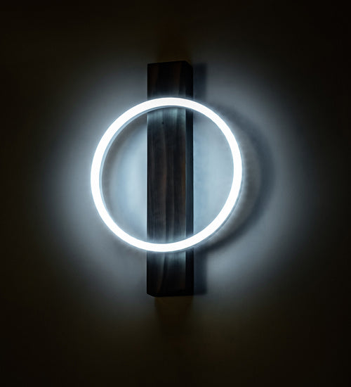 Meyda Tiffany 225519 LED Wall Sconce, Natural Wood