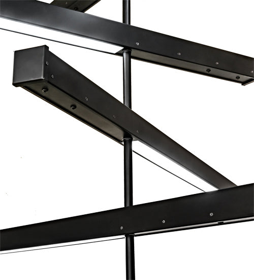 Meyda Tiffany 225936 LED Pendant, Solar Black