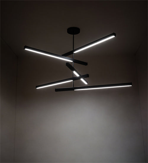 Meyda Tiffany 225936 LED Pendant, Solar Black