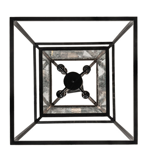 Meyda Tiffany 235125 Eight Light Pendant, Solar Black