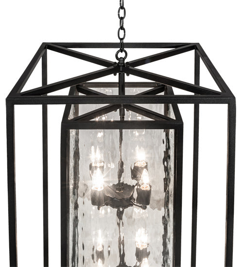 Meyda Tiffany 235125 Eight Light Pendant, Solar Black