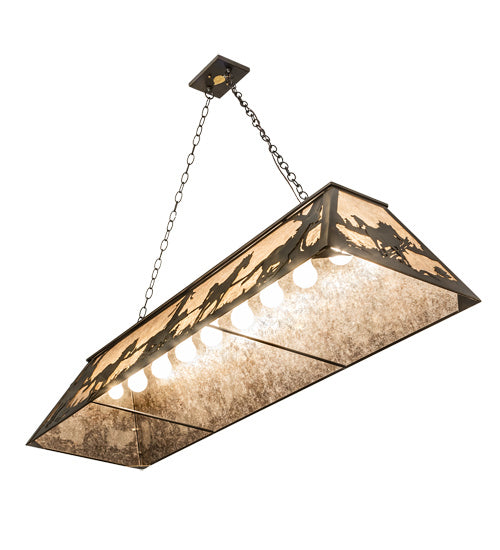 Meyda Tiffany 236084 Nine Light Pendant, Antique Copper
