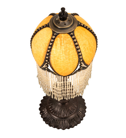 Meyda Tiffany 236387 One Light Table Lamp, Craftsman Brown,Mahogany Bronze