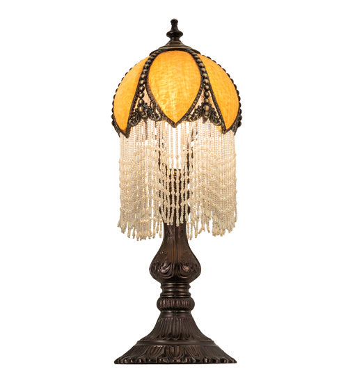 Meyda Tiffany 236387 One Light Table Lamp, Craftsman Brown,Mahogany Bronze