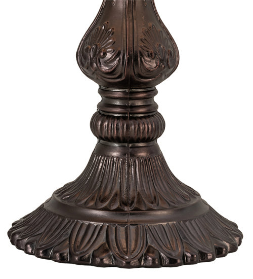 Meyda Tiffany 236387 One Light Table Lamp, Craftsman Brown,Mahogany Bronze