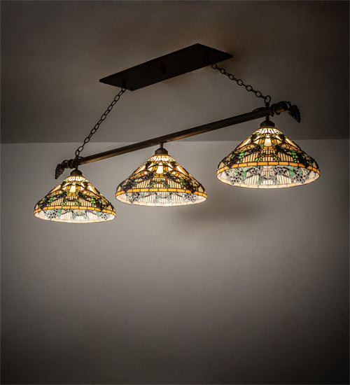 Meyda Tiffany 236840 Three Light Pendant, Oil Rubbed Bronze