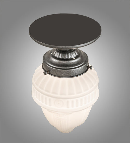 Meyda Tiffany 236911 One Light Semi-Flushmount, Pewter