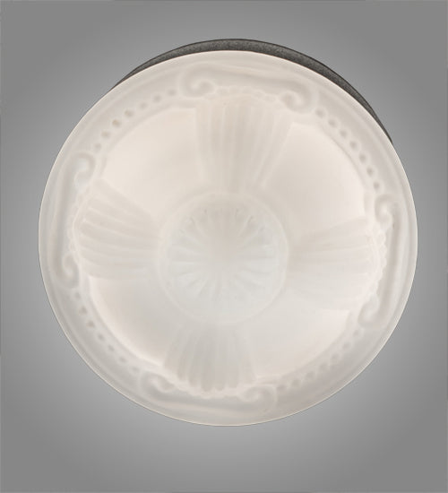 Meyda Tiffany 236911 One Light Semi-Flushmount, Pewter