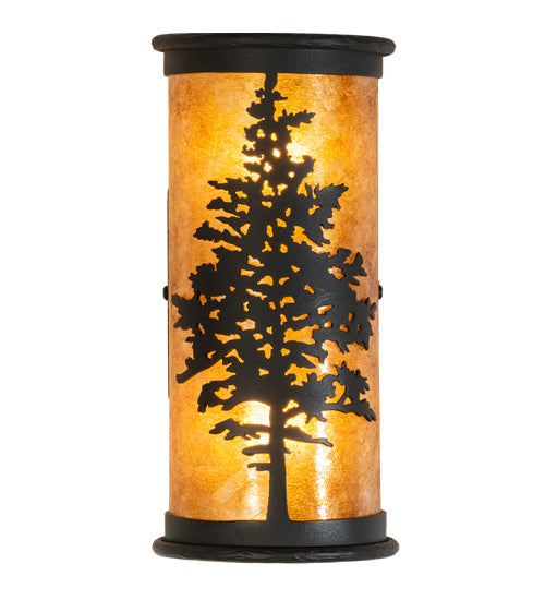Meyda Tiffany 237133 Two Light Wall Sconce, Old Wrought Iron