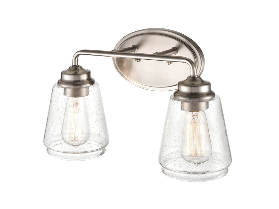 Millennium 2462-BN Two Light Vanity, Brushed Nickel