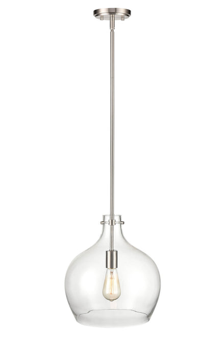 Millennium 2071-BN One Light Pendant, Brushed Nickel