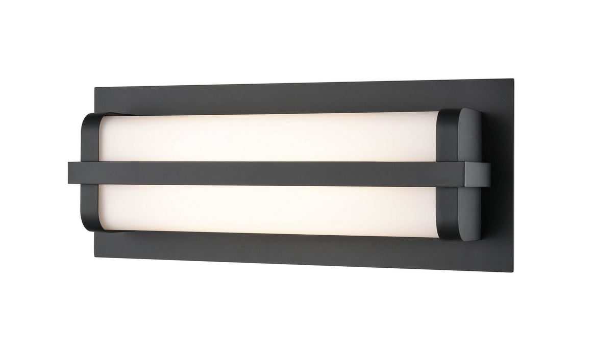 Millennium 8091-PBK LED Outdoor Wall Mount, Powder Coated Black