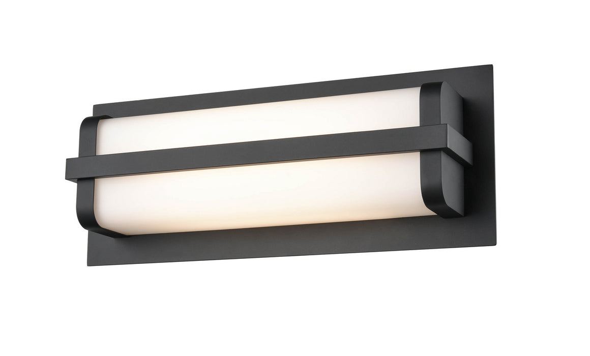 Millennium 8091-PBK LED Outdoor Wall Mount, Powder Coated Black
