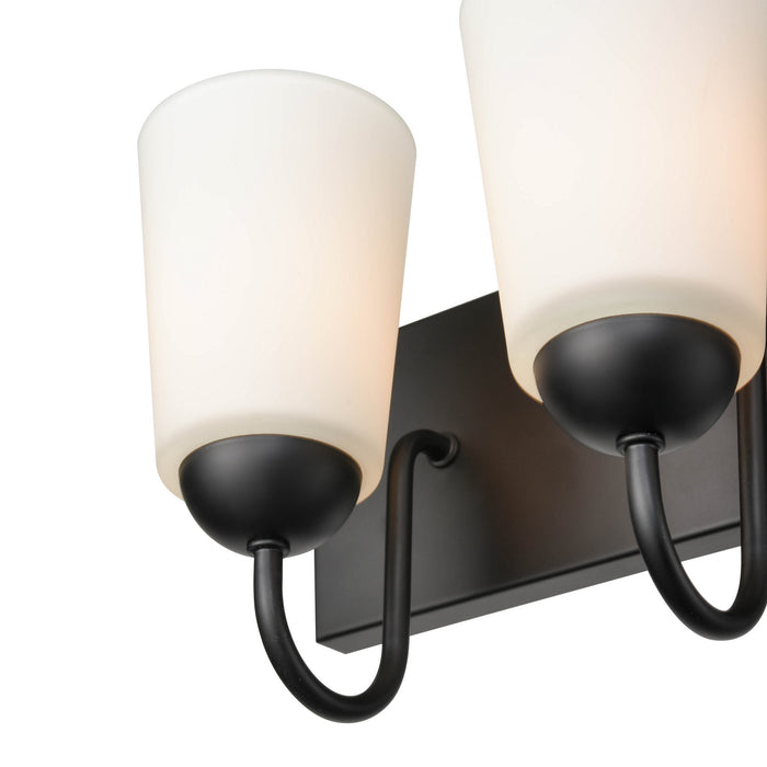 Millennium 9814-MB Four Light Vanity, Matte Black