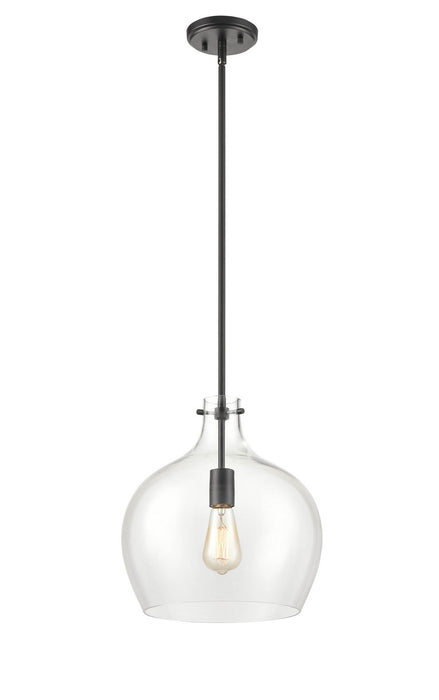 Millennium 2071-MB One Light Pendant, Matte Black