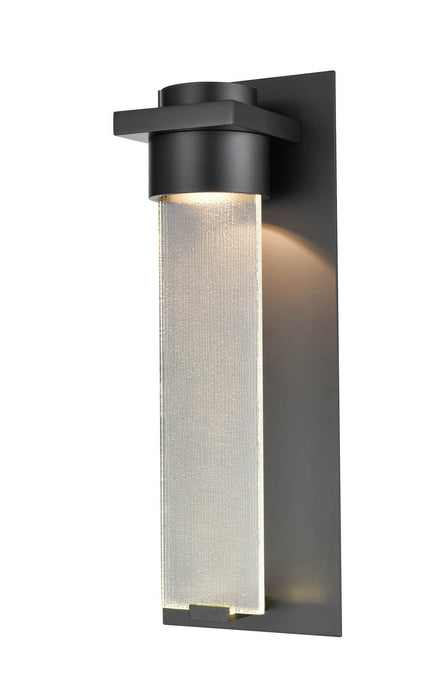 Millennium 8081-PBK LED Outdoor Wall Mount, Powder Coated Black