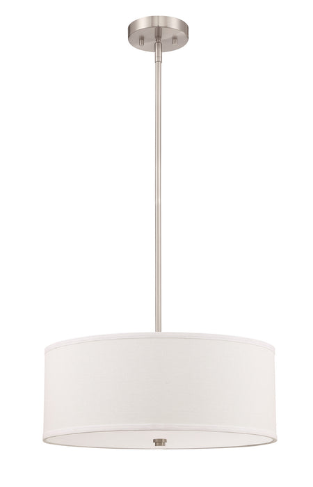 Millennium 2003-BN Three Light Pendant, Brushed Nickel