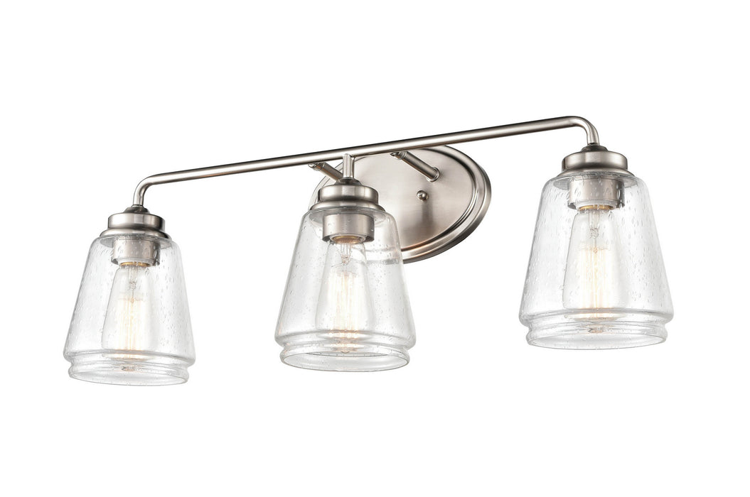 Millennium 2463-BN Three Light Vanity, Brushed Nickel