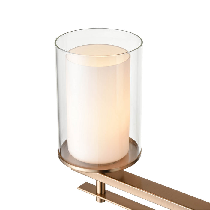 Millennium 5503-MG Three Light Wall Sconce, Modern Gold