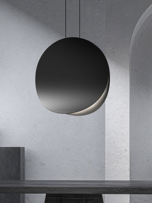 Sonneman 1765.25 LED Pendant, Satin Black