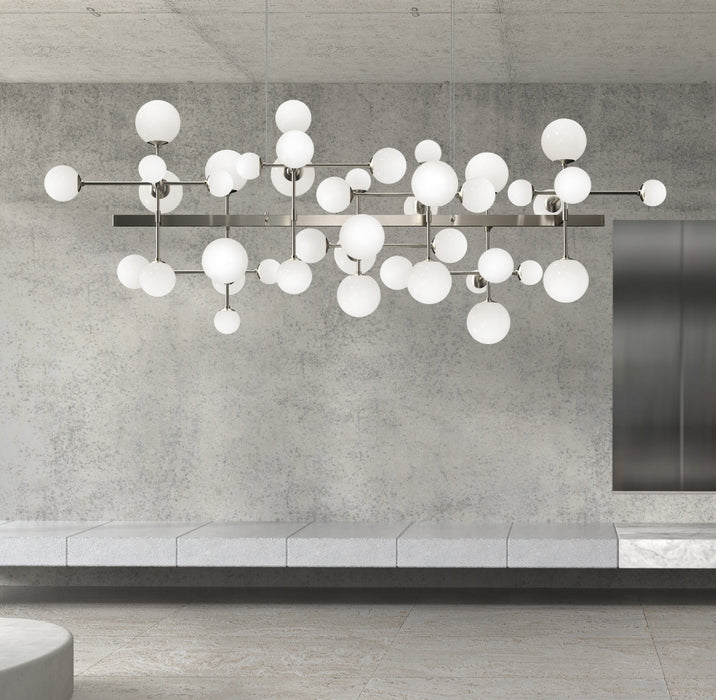Sonneman 2066.13 LED Pendant, Satin Nickel