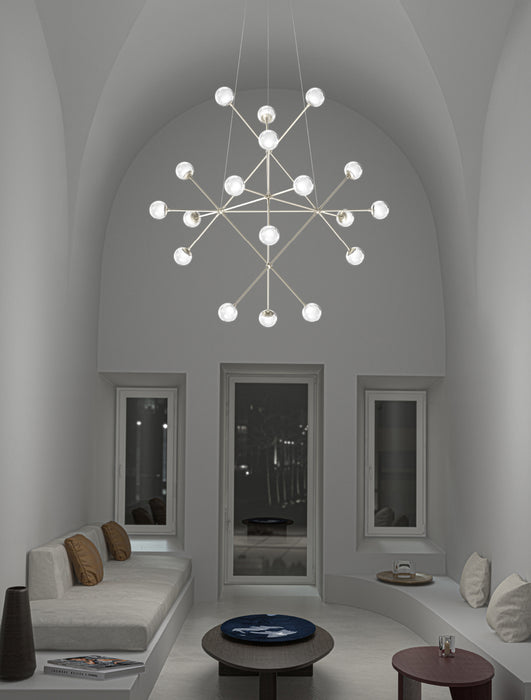 Sonneman 2084.13W LED Pendant, Satin Nickel